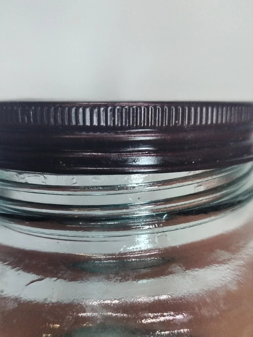 Eco Vintage 100% Recycled Glass Jars Made In Spain 32 & 8 Oz. Screw-on Lid
